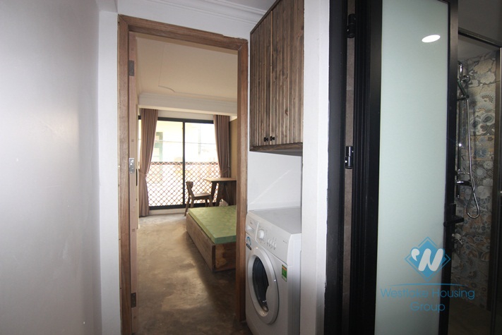 Duplex apartment in Tay Ho is available for rent